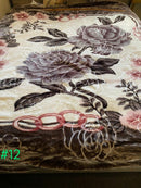 Double Mink blankets. Queen size 240cm x 200cm