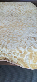 South African Luxury Super Soft Embossed 1Ply  Mink  Blanket, QUEEN SIZE.